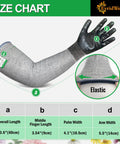 Long Gardening Gloves With Cut Resistant Sleeves And Anti Slip Nitrile Coated Palms For A Solid Grip And All Day Arm Protection