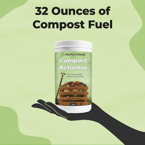 Compost Activator Powder For Do It Yourself Home Compost Bins And Tumblers Boosts Microorganisms And Adds Organic Fertilizer 32 Ounces