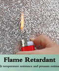 Testing Rugged Heat Resistant Shield Board For Refrigerators And Gas Stoves With Flame Retardant Fireproof Protection