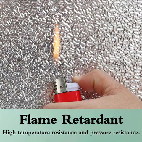 Testing Rugged Heat Resistant Shield Board For Refrigerators And Gas Stoves With Flame Retardant Fireproof Protection