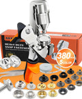 All In One Boat Cover Snap Button Kit With 380 Stainless Steel Snaps 15mm Ergonomic Pliers 5 Color Options for Repairs