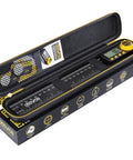 Built Tough Aluminum Digital Angle Finder And Precision Protractor Gauge with bright display in zippered pouch for accurate measurements.