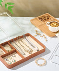 Multi Pocket Acrylic Valet Tray Router Templates For Desktop Organizers And Storage Solutions Precision Inlay Jig with jewelry.