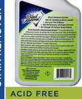 Ultimate Grout Cleaner For Tile Floors Acid Free Formula bottle label with product details and usage instructions.