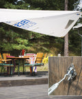 80 Piece Shade Sail Hardware Kit For 6 Inch Components, Ideal For Triangle Or Rectangle Sun Shade Sail Installations, 304 Stainless Steel