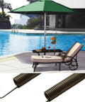 Heavy Duty Eight Inch Locking Tension Spring For Recliners Direct Replacement Part No More Squeaks Easy Drop In Offset Hook Design.