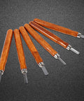 Wood Carving Tools Set With Knife And Mini Chisels Dope High Carbon Steel Blades Ergonomic Wooden Handles Built For DIY Woodworking Woodcut