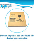 Glass Microwave Turntable Tray Replacement, Twelve And Three Quarters Inch Diameter box for GE ovens, packaging view