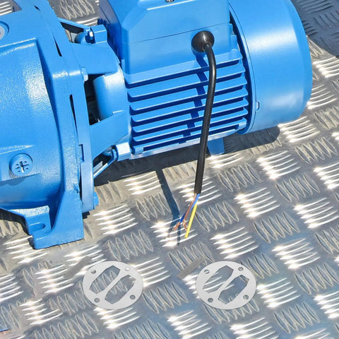 Aluminum Valve Plate Replacement Set For Air Compressors, Easy Install, Universal Compatibility, Gasket Connection, Spare Part For Pneumatic Repair And Quick Downtime Fix on blue compressor motor