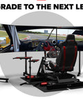Seat Move Motion Platform V3 For Racing Sim Rigs European Made Professional Motion System With Crazy Fast Smooth Movement For High End Sim Setups Including CXC Simulations, racing simulator cockpit with triple monitors and seat