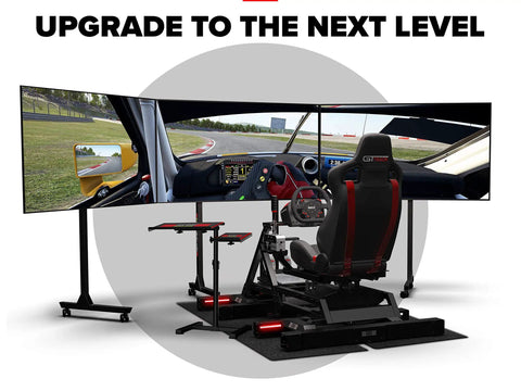 Seat Move Motion Platform V3 For Racing Sim Rigs European Made Professional Motion System With Crazy Fast Smooth Movement For High End Sim Setups Including CXC Simulations, racing simulator cockpit with triple monitors and seat