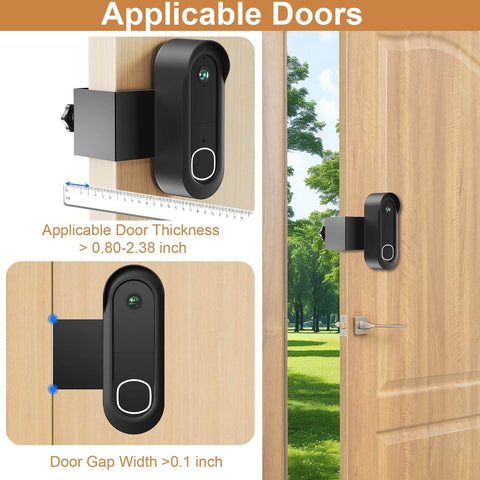 Anti Theft Doorbell Mount For Video Doorbell 2K And HD 2nd Gen No Drill Easy Install Indoor Outdoor Mount With Hidden Anti Theft Screws