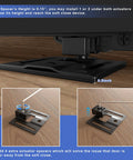 Close-up of 2 Piece Barn Door Soft Close Mechanism Set With Upgraded Universal Weight Compatibility Supports Doors Up To 160 Lbs, showing spacer details for adjustment.