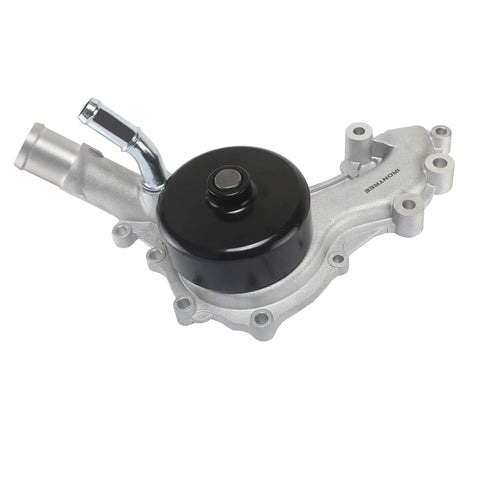 Premium Water Pump Kit With Gasket For 3.6L V6 Engines In Chrysler Town And Country Dodge Grand Caravan Charger Durango Jeep Grand Cherokee Ram 1500 And More Leak Free Replacement With Easy Install, side view