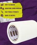Fiberglass Drywall Repair Tape 6 Inch By 75 Foot Heavy Duty Self Adhesive Patch DIY Friendly For Cracks And Seams Reinforced Wall Repair Tape That Delivers Long Lasting Strength Up To 25 Years roll view