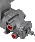 Close-up of Power Steering Gear Box Assembly Replacement For 1995 1997 Chevy Silverado Tahoe Blazer C1500 K1500 C2500 K2500 Suburban GMC Yukon Cadillac Escalade Ready To Install