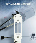 240mm Telescope Tripod Riser With Alt-Azimuth Mount And Fine Adjustment For Smooth Lunar And Planetary Tracking, close-up view