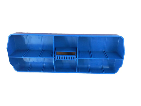 Hip Roof Two Way Cover Tool With Tote Tray L450B blue durable storage organizer with built-in compartments for quick access