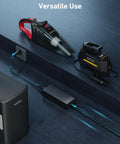 Super Durable AC To DC Converter 120 Watt 10 Amp Step Down Adapter For Car Gadgets and Wall Plugs With Extra Long Cable.