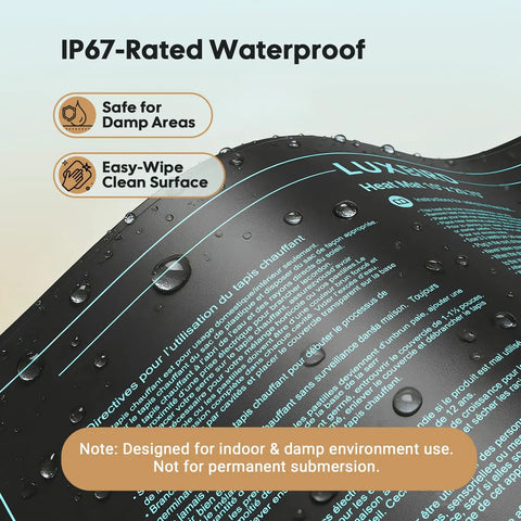 Seedling Heat Mat 6 Pack 10 By 20.75 Inches Upgraded Hot Hydroponic Heating Pad For Fast Germination Indoor Gardening And Greenhouse Growth UL And MET Certified