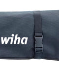 Closed roll out pouch of Beefed Up Insulated Industrial Pliers And Drivers Kit In Roll Out Pouch With Long Nose Pliers, Pro Grade Combo Pliers.