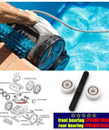 No Sweat Install Gear Shaft Bearing Drive Gear Assembly Replacement For PVXH019SA pool cleaner installation
