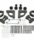 2 Inch Front And Rear Full Leveling Lift Kit Fits 2015 To 2023 Jeep Renegade Compass with heavy-duty steel components and sway links.