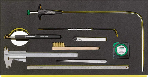 Tools from 163-Piece Pro-Grade AOG Aircraft Maintenance Tool Kit In A Rolling Tool Trolley With TCS Inlays