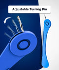 Orthodontic Expansion Swivel Key Tool For Palatal Expanders Easy Turn 3 Pack With Medical Grade Stainless Steel Pin And BPA Free
