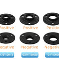 Comparison of 1/2 Inch Black Iron Floor Flange Set Dope Anti Rust 10 Pack For DIY Projects Furniture And Shelving