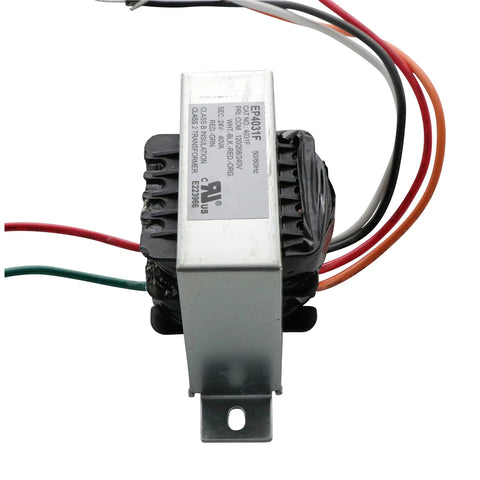 Two Pack EI Isolation Transformer For HVAC Controls 120/208/240V Primary 24V Secondary 40 VA Class 2 With Foot Mount Replacement
