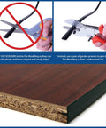 Instructions on cutting Black 25 Foot Three Quarter Inch Center Barb T Molding For Diy Projects Arcade Cabinets Tables And Hobbyist Builds Flexible Plastic Molding Fits Three Quarter Inch Thick Panels
