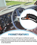 Interior view of Chevy GMC truck showing Gear Shift Indicator Assembly Replacement For Chevy GMC Truck 4 Speed Automatic 1982 1983 Indicator