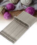50 Pack Steel Knitting Machine Needles Set For Quick Swaps And Smooth Weaving Durable Crafting Tool Accessories For DIY Knitters Replacements For Your Knitting Projects Easy Install Pro Grade Quality, steel needles with yarn