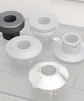 Assorted bead roller dies for Signature Series Metal Fabrication Bead Roller with 22mm shaft for clean aluminum edges.