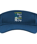 Sun Visor For Dog Running And Jogging Enthusiasts Lightweight Breathable Headwear For Agility Training And Outdoor Runs One Size Fits Most Navy Color Pro with canicross theme.