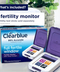 Fertility Monitor With Touch Screen For Ovulation Tracking And Fertile Day Detection Tracks Estrogen And LH Surges Helps Boost Your Baby Odds With Near One Hundred Percent Accuracy Test Sticks Sold Separately. box and monitor
