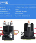 Starter Solenoid Relay Switch 12V 3 Terminals Intermittent Duty Replacement For Sportsman ATV UTV 250 300 335 400 500 600 700 Fits Sportsman Models And Replacement Numbers 4010930 4011335 3085521 3087196, front view