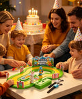 Epic Motion Sensing Two Player Racing Game With Three Play Modes Interactive Competitive Board Experience For Family Game Night Friends Hangouts And Social Events Easy Setup And Quick Start Fun, tabletop track