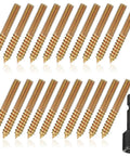 20 Piece Heavy Duty Hanger Bolts Set For Outdoor Wood Furniture Tapping Screws Double End Carbon Steel