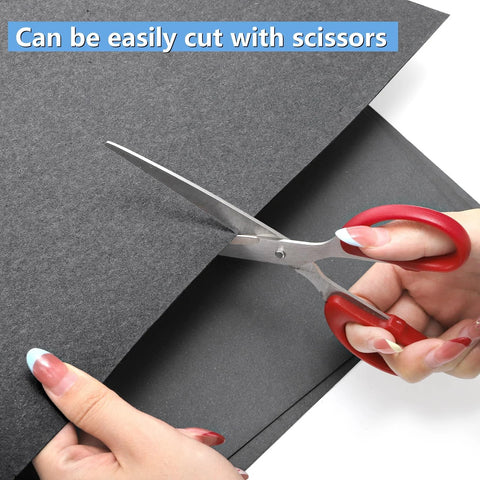 Peohud 9-pcs non-asbestos gasket paper sheets, high-temp automotive gasket material, 15 x 11.8 in, cut with scissors