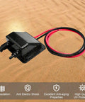 Solar Cable Entry Gland With 10AWG 3.28 Foot Extension Cable UV Resistant And Waterproof Solar Junction Box on sandy background