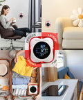 Must-Have Plug-In 4-In-1 Carbon Monoxide And Combustible Gas Detector with temp and humidity sensors in home and RV settings.