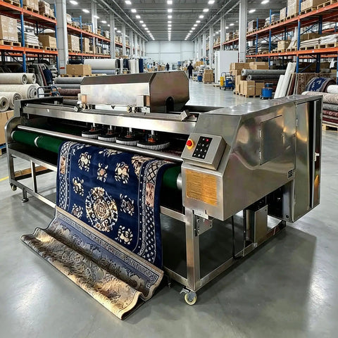 Professional Automatic Industrial Washer Dryer That Kills Stubborn Carpet Dirt Without A Sweat And Delivers Serious Bang For Your Buck While Keeping Commercial Floors Looking Spotless Under Heavy Daily Wear with rugs.