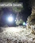 Beef Up Your Maglite With a 2500 Lumen LED Conversion Kit Featuring 12 LED Emitters Replacement Module Fits 3 or 4 D Cell Flashlights High Power Beam Upgrade For Long Reach and Wide Flood illuminating forest path