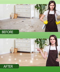 Before and after cleaning effect with 3 Pack Replacement Disposable Vacuum Bags For 5-8 Gallon Wet Dry Vacuums Type E and Type H