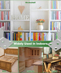 40 Pack 1.57 Inch Stainless Steel 304 Heavy Duty L Brackets With Slot 90 Degree Corner Shelf Brackets for wood furniture repair