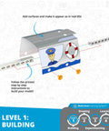 Step-by-step building instructions for Buoyancy Science STEAM Toy Kit For Ages 8 And Up Nonmotorized Construction Set, Level 1.