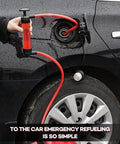 All Purpose Siphon Pump Fluid Transfer Kit with Easy Pour and Quick Fuel Move used for car refueling