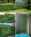 Expandable Faux Ivy Fence Screen 2 Pack for Balcony Patio Privacy Backdrop Garden Backyard Decor 16 By 45 Inches Closed Expands to 92 Inches Wide FSC Certified Willow Frame With Realistic Ivy Leaves Easy To Clean Maintenance Free.